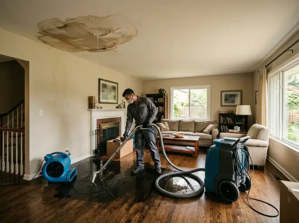attic-pipe-burst-ceiling-drip-008 — frequently asked questions, Water Damage Restoration & Carpet Care in Forest Grove, OR